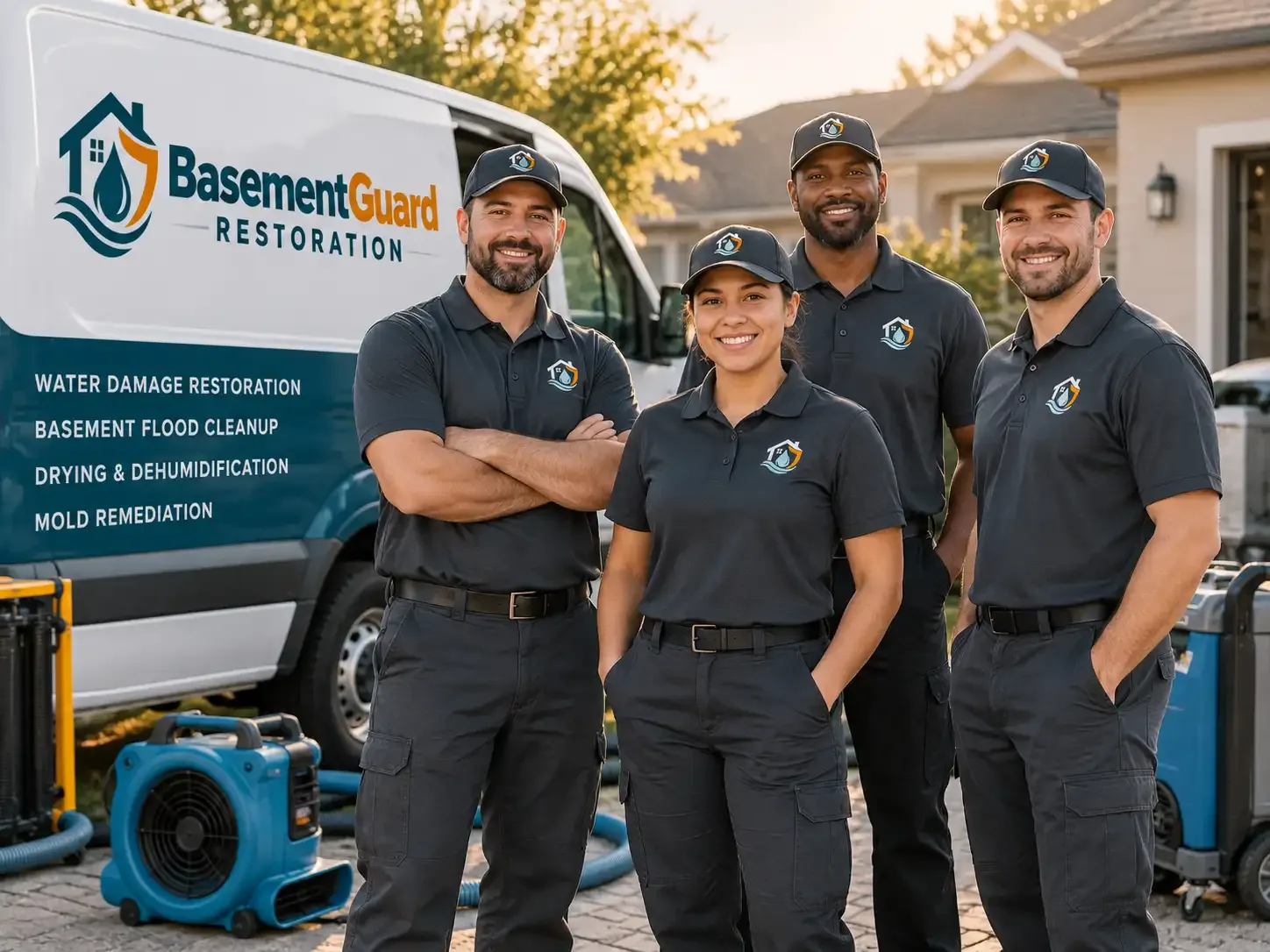 Basement Water Damage Restoration company in Doddridge, AR